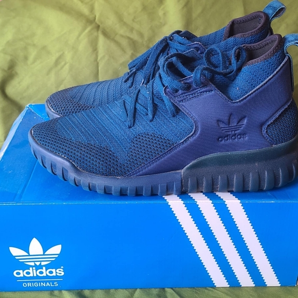 Addidas Tubular Prime Knit - Blue 2016 (Model ART S80131) size 10 1/2 - Picture 3 of 8